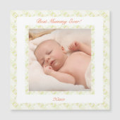 Moederdag Groen Beste mama ooit Foto Gift (Voorkant)