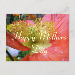 Moederdag groet briefkaart