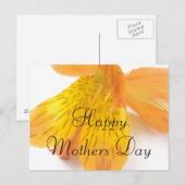 Moederdag groet briefkaart (Voorkant / Achterkant)