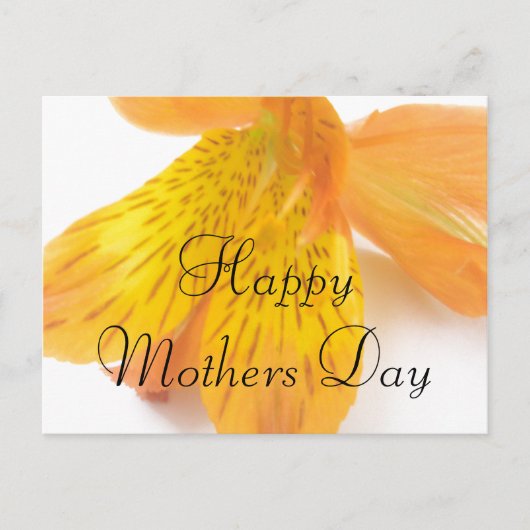 Moederdag groet briefkaart (Voorkant)