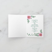 Moederdag groet voor verpleegsters  kaart (Binnen)