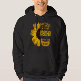 Moederdag Grootouders Dag Grote Zonnebloem Babush Hoodie