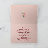 Moederdag Grootste Ammi Urdu Arabisch Moeder Kaart (Binnen)