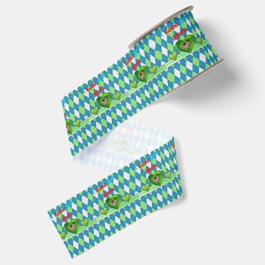 Moederdag Grosgrain Lint (Achterkant)