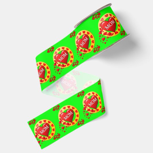Moederdag Grosgrain Lint (Achterkant)