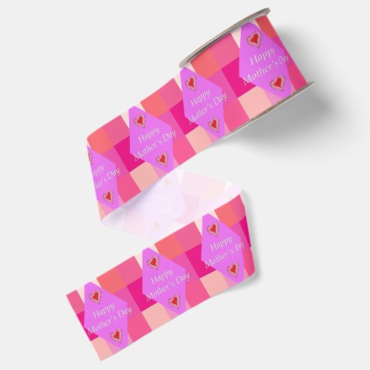 Moederdag Grosgrain Lint (Achterkant)