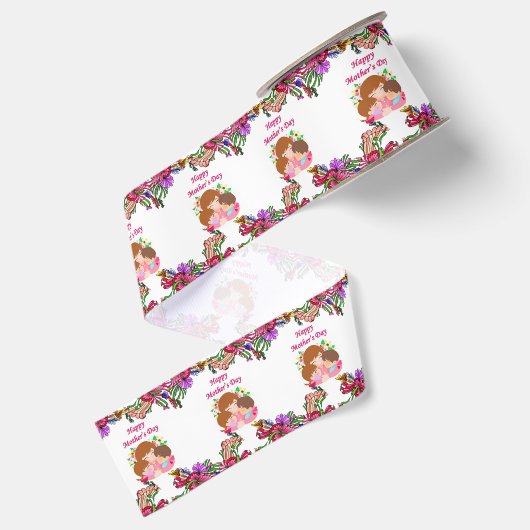 Moederdag Grosgrain Lint (Achterkant)