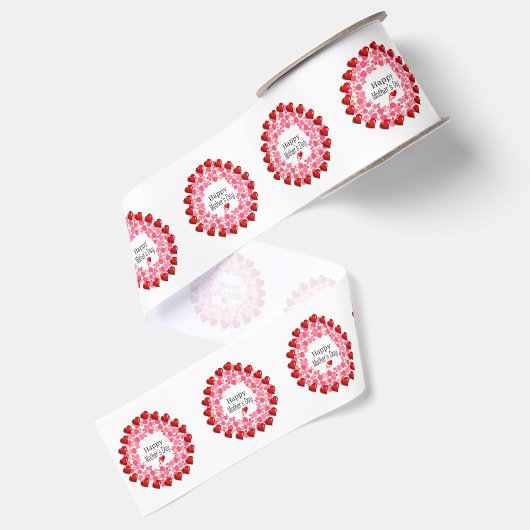 Moederdag Grosgrain Lint (Achterkant)
