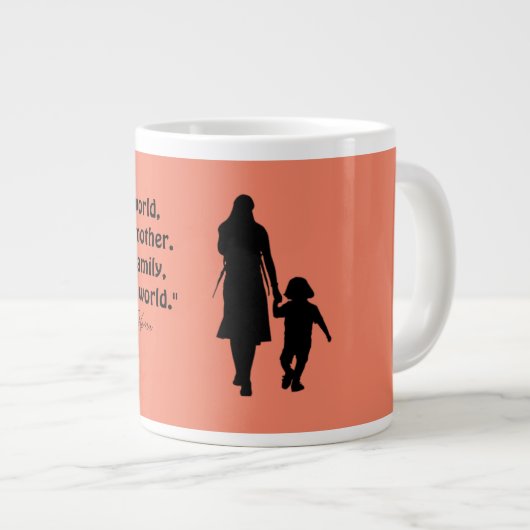 Moederdag Grote Koffiekop (Voorkant rechts)