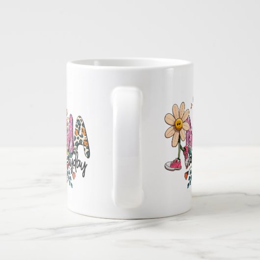 Moederdag Grote Koffiekop (Achterkant)