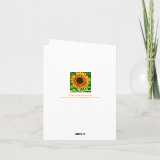 MOEDERDAG/ GROTE ZONLOWER / HOUD VAN U, MAM KAART (Achterkant)