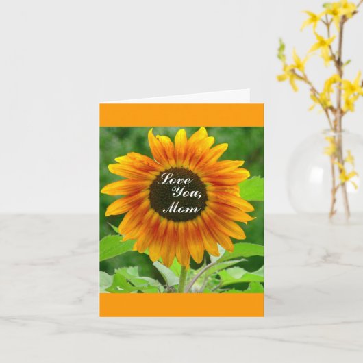 MOEDERDAG/ GROTE ZONLOWER / HOUD VAN U, MAM KAART (Gele Bloem)