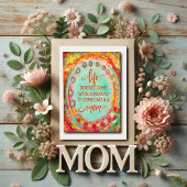 Moederdag Handleiding Schattig Grappig Mooie Krach Kaart