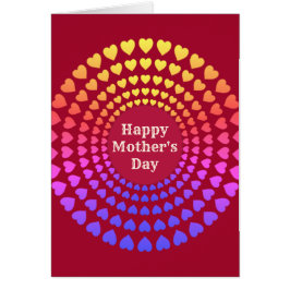 Moederdag Hart Cirkels