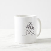 Moederdag - Hartslag Koffiemok (Voorkant rechts)