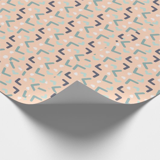 Moederdag hartverwarmend inpakpapier (Hoek)