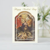 Moederdag Heilige Kaart met Scriptversie Verse (Staand voorkant)