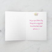 Moederdag - Heldere ventilatoren en harten Kaart (Binnen)