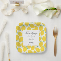 Moederdag Hoofdpers Lemon Citrus Baby Shower