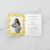 Moederdag Hoofdsqueeze Citroen Baby Shower (Binnen)
