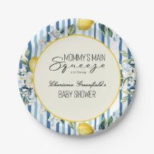 Moederdag Hoofdtang Lemon Blauwe Jongens Baby Show