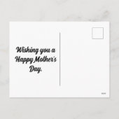 Moederdag Horse and Colt Holiday Briefkaart (Achterkant)