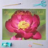 Moederdag Hot-roze weefsel Tissuepapier (Craft)
