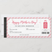 Moederdag Hotel verblijf Cadeaubon Voucher Certifi Kaart (Voorkant)