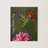 Moederdag Hummingbird puzzel Legpuzzel (Verticaal)