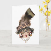 Moederdag humoristische kaart (Gele Bloem)