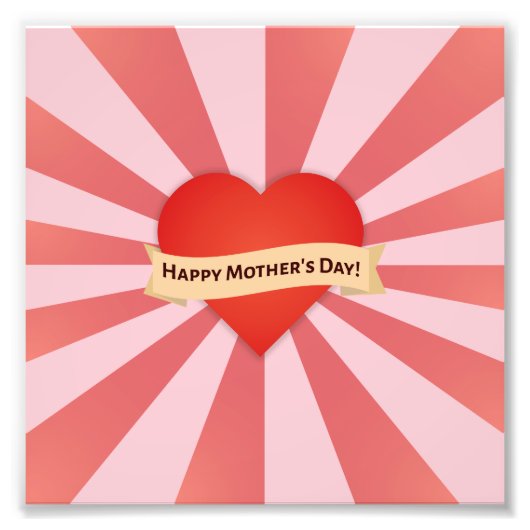 MOEDERDAG I FOTO AFDRUK (Voorkant)