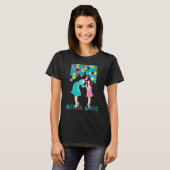 Moederdag idee Dames Moeder Puzzel Autisme Kind A T-shirt (Voorkant volledig)