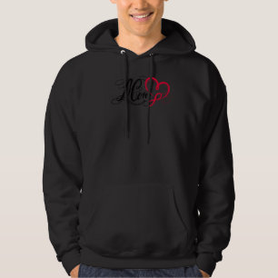 Moederdag idee dat ik van het Tattoo van mama hou Hoodie