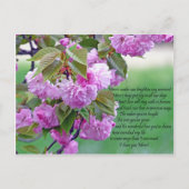 Moederdag-ik hou van je briefkaart (Voorkant)