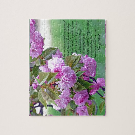 Moederdag-ik hou van je legpuzzel (Verticaal)