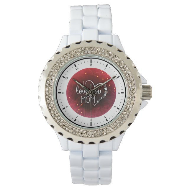 Moederdag | Ik hou van je moeder | eWatch Horloge (Voorkant)