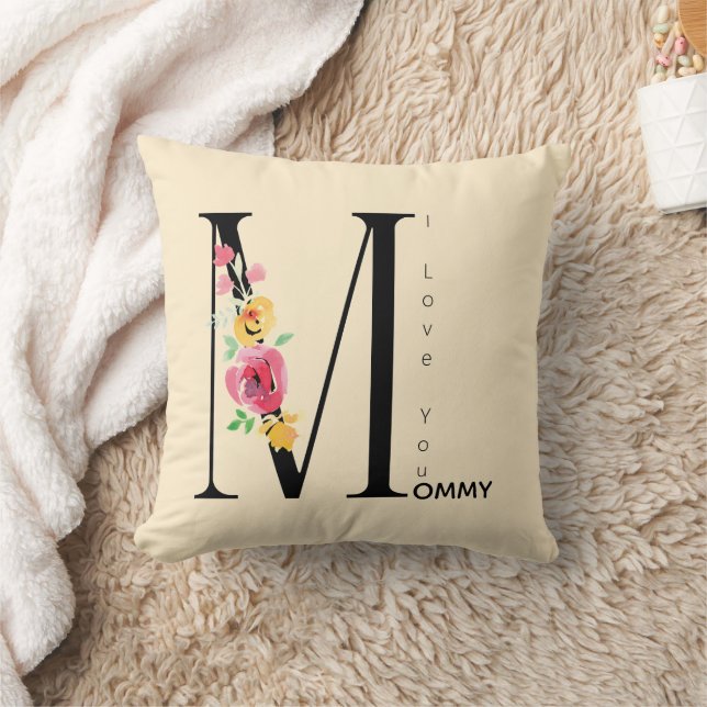 Moederdag, Ik hou van jou mammie, Modern, Eenvoudi Kussen (Deken)