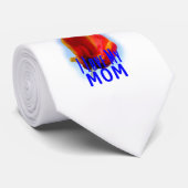 moederdag Ik hou van mijn mama Stropdas (Opgerold)