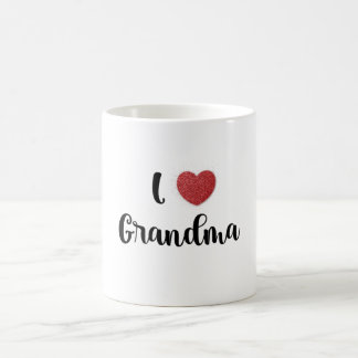 Moederdag Ik hou van oma Hart Explosie Cadeau Koffiemok