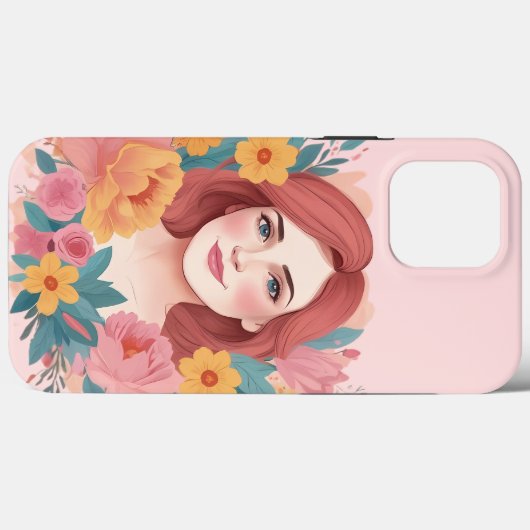 Moederdag Illustrator Case-Mate iPhone Case (Achterkant (horizontaal))