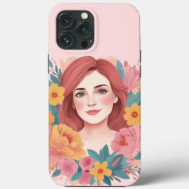 Moederdag Illustrator Case-Mate iPhone Case