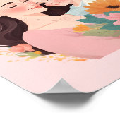 Moederdag Illustrator Poster (Hoek)