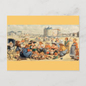 Moederdag in het park briefkaart (Voorkant)