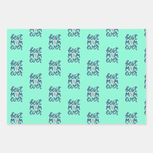 Moederdag inpakpapier trio (Voorkant 2)