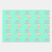 Moederdag inpakpapier trio vel (Voorkant 3)