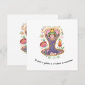 Moederdag inspiratiekaart (Voorkant / Achterkant)