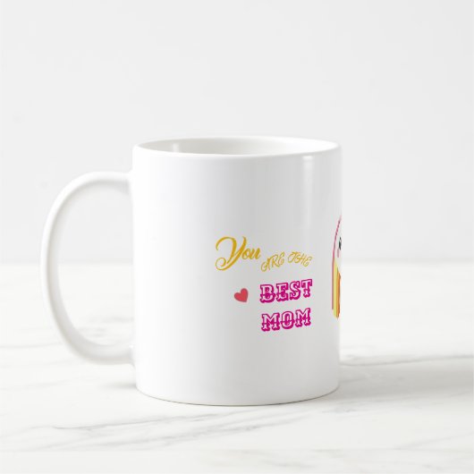 Moederdag | "Jij bent de beste moeder" Verjaardags Koffiemok (Links)