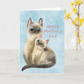 Moederdag Kaart (Gele Bloem)