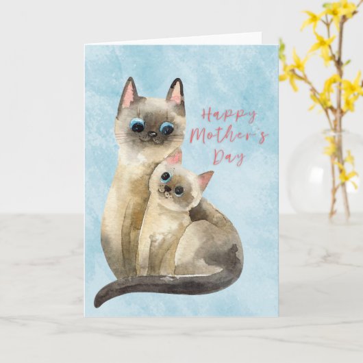 Moederdag Kaart (Gele Bloem)