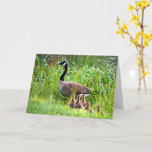 Moederdag Kaart (Gele Bloem)